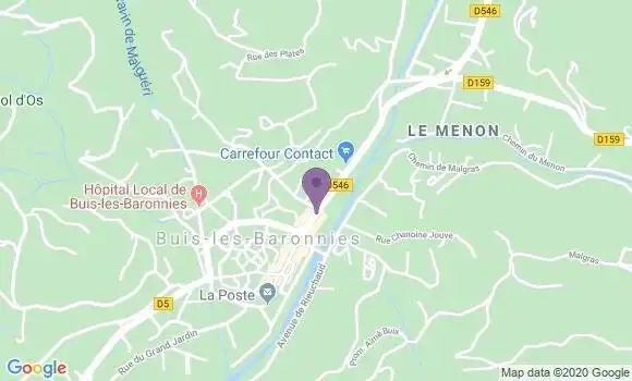 Localisation Caisse d
