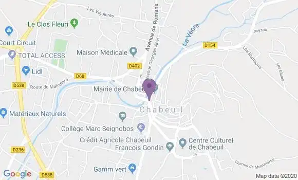 Localisation Caisse d