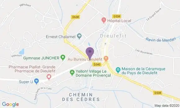 Localisation Caisse d