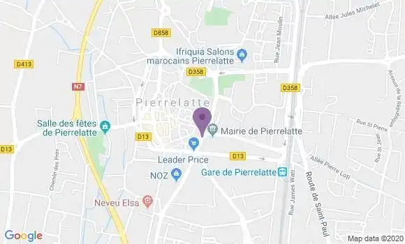 Localisation Caisse d