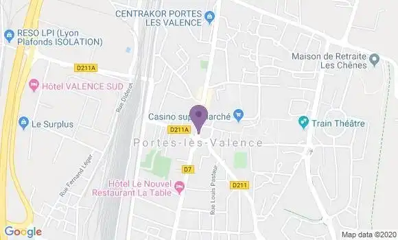 Localisation Caisse d