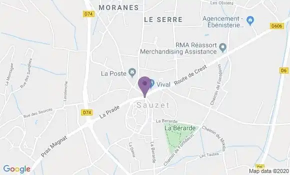 Localisation Caisse d
