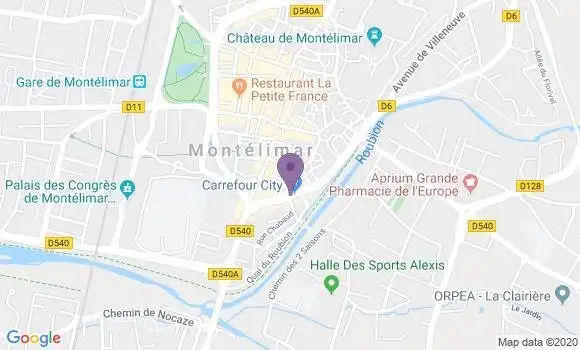 Localisation Caisse d
