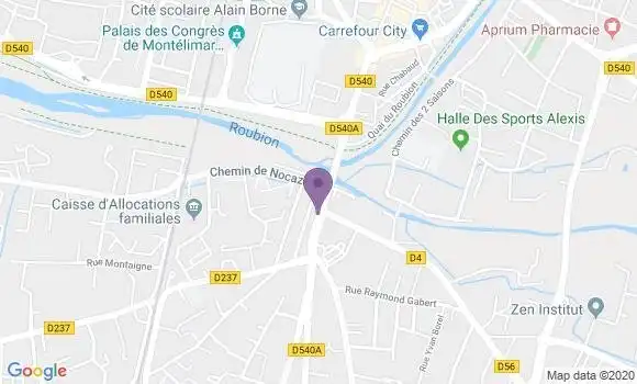 Localisation Caisse d