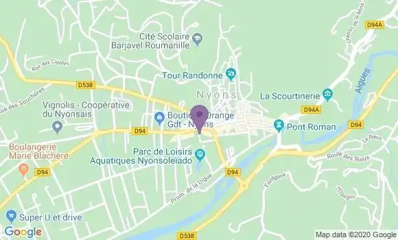 Localisation Caisse d