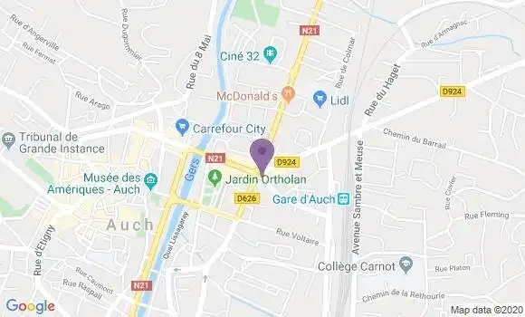 Localisation Société Générale Agence d