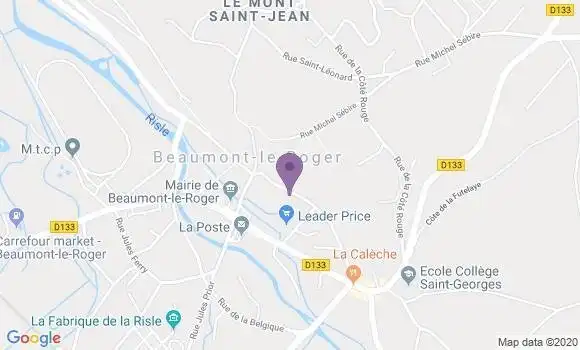 Localisation Caisse d