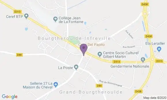 Localisation Caisse d