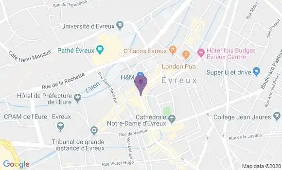 Localisation Caisse d