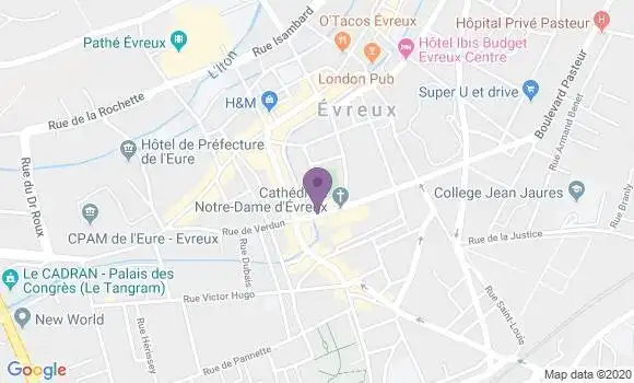 Localisation Caisse d