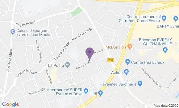 Localisation Caisse d