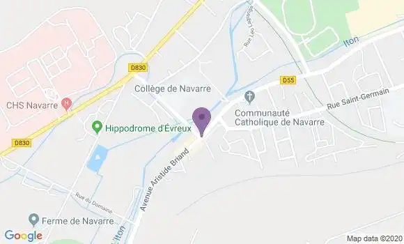 Localisation Caisse d