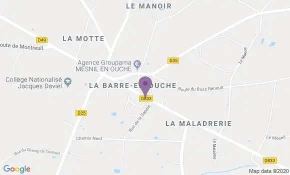 Localisation Caisse d