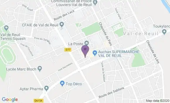 Localisation Caisse d
