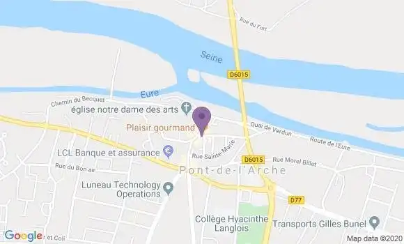 Localisation Caisse d