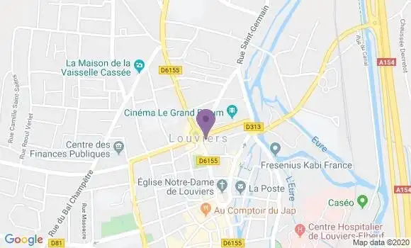 Localisation Caisse d