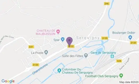 Localisation Caisse d