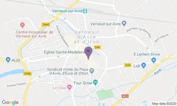 Localisation Caisse d