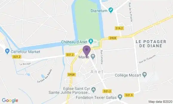 Localisation Caisse d