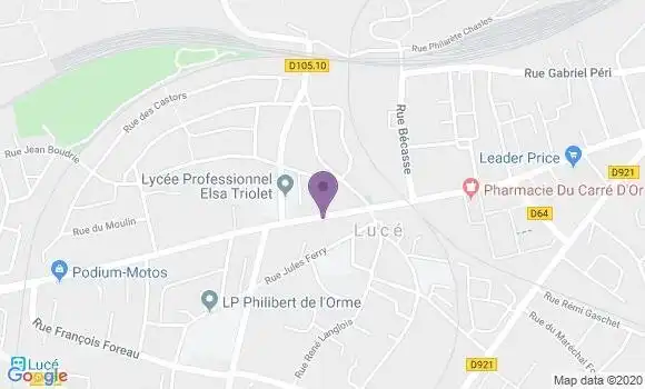 Localisation Caisse d