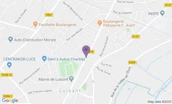 Localisation Caisse d