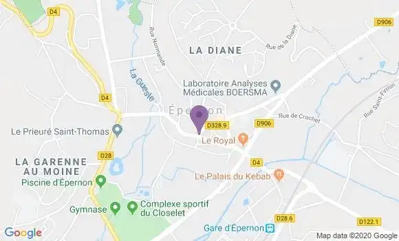 Localisation Caisse d