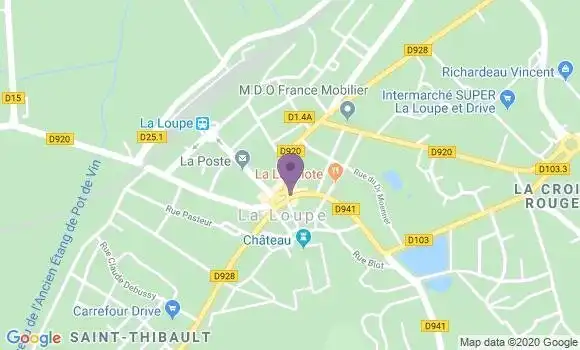 Localisation Caisse d