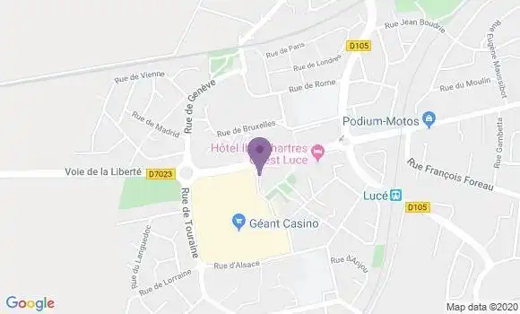 Localisation Caisse d