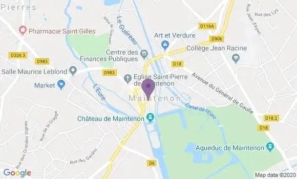Localisation Caisse d