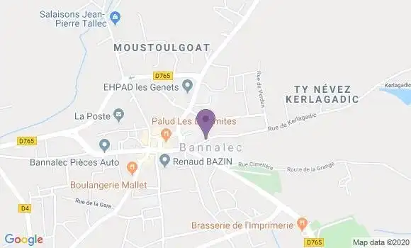 Localisation Caisse d