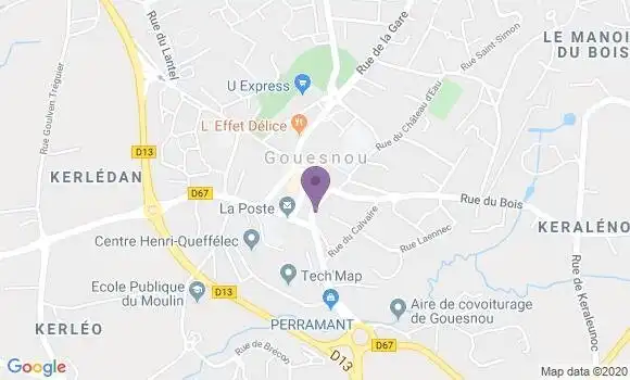 Localisation Caisse d