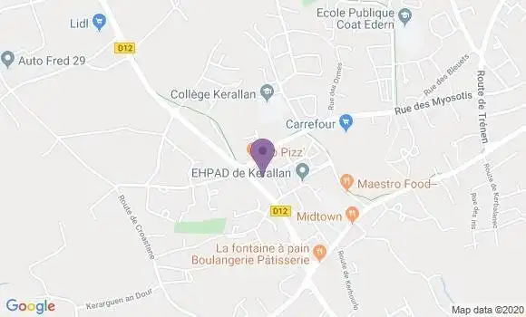 Localisation Caisse d