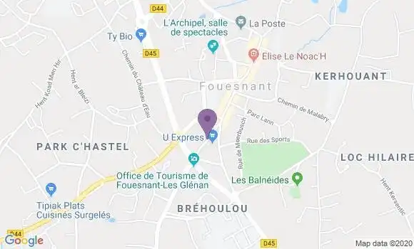 Localisation Caisse d