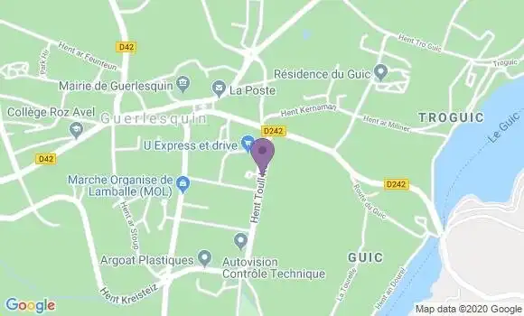 Localisation Caisse d