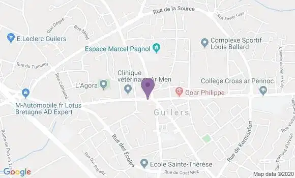 Localisation Caisse d
