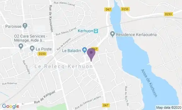 Localisation Caisse d