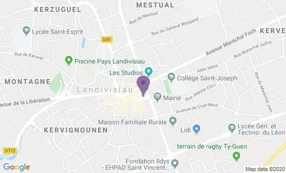 Localisation Caisse d
