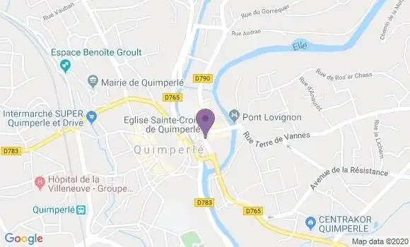Localisation Caisse d