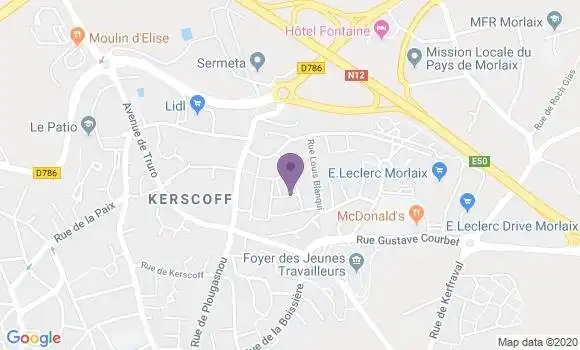 Localisation Caisse d