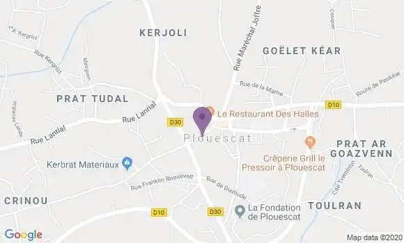 Localisation Caisse d