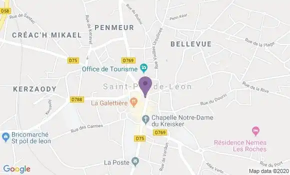 Localisation Caisse d