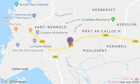 Localisation Caisse d