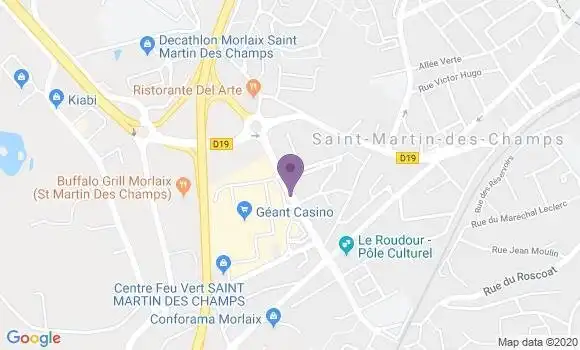 Localisation Caisse d