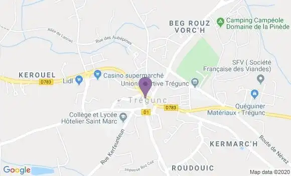Localisation Caisse d