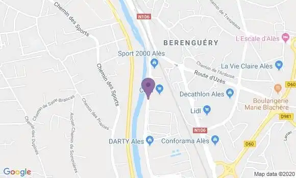 Localisation Caisse d