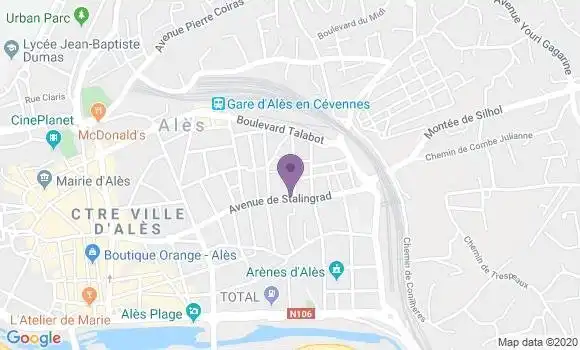 Localisation Caisse d