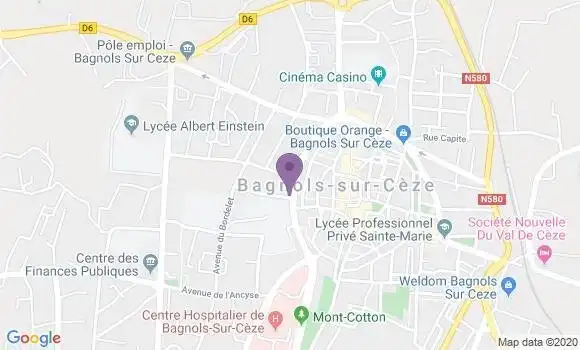 Localisation Caisse d