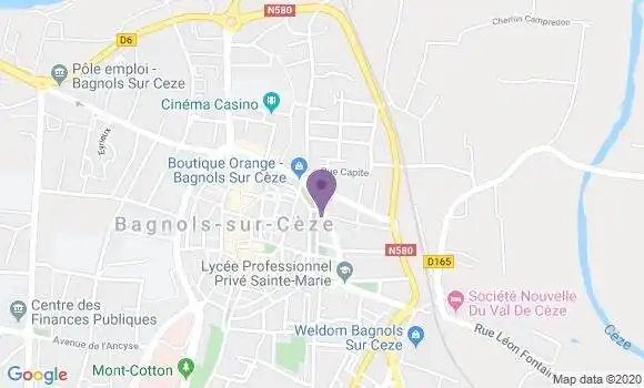 Localisation Caisse d