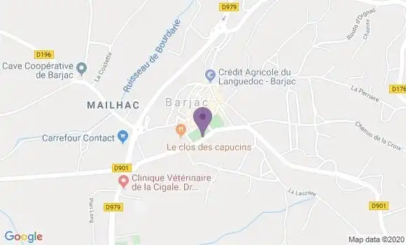 Localisation Caisse d