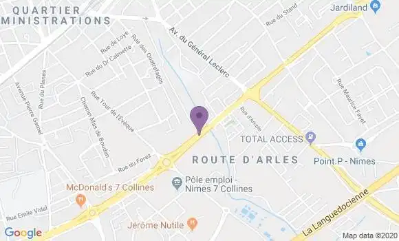 Localisation Caisse d